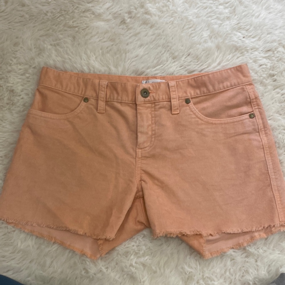Corduroy shorts